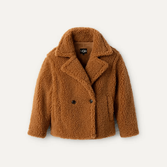 Gertrude Short Teddy Coat