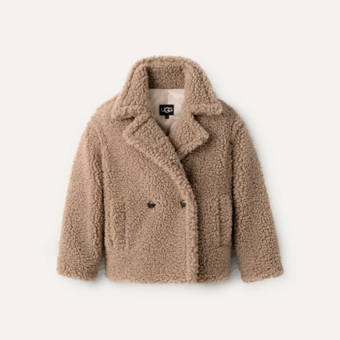 Gertrude Short Teddy Coat