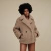 Gertrude Short Teddy Coat