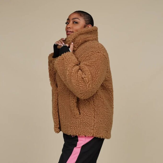 Gertrude Short Teddy Coat
