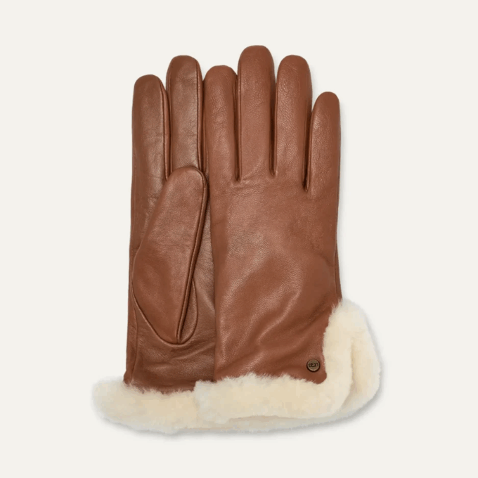 Leather Sheepskin Vent Glove