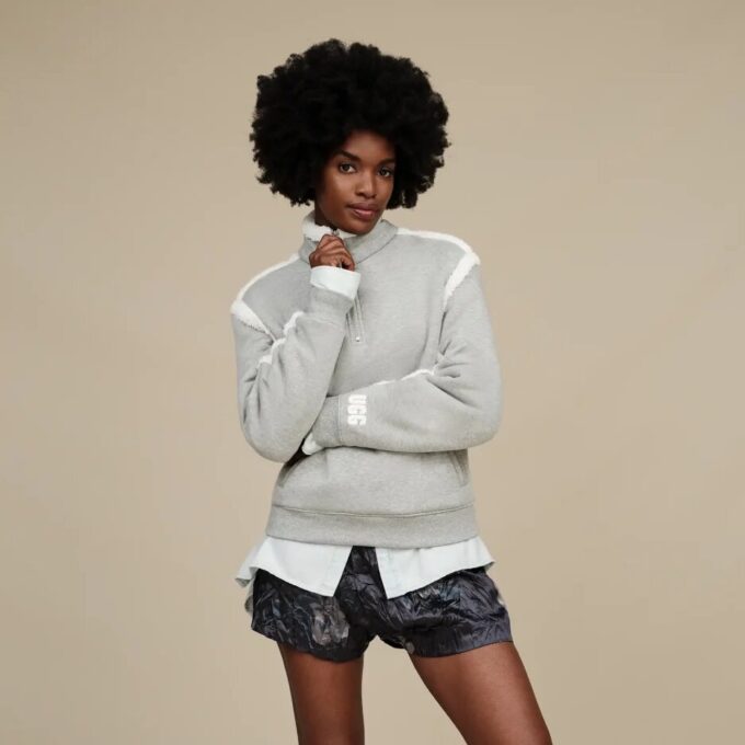 Lydi Bonded Fleece Half Zip