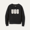 Madeline Fuzzy Logo Crewneck