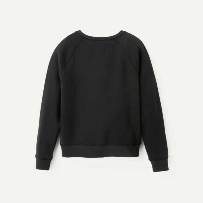 Madeline Fuzzy Logo Crewneck