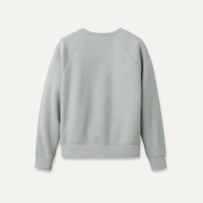 Madeline Fuzzy Logo Crewneck