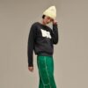 Madeline Fuzzy Logo Crewneck
