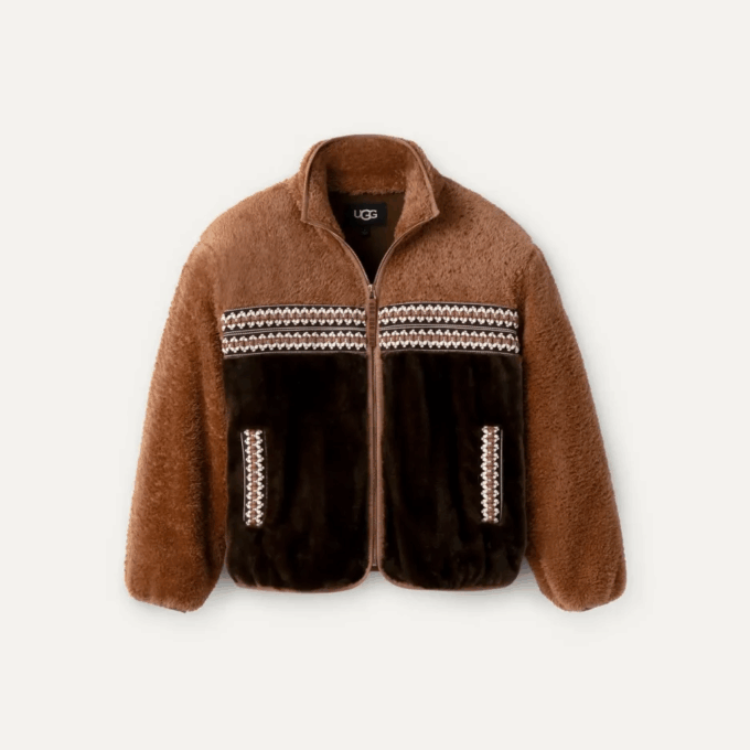 Marlene Sherpa Jacket Heritage Braid Marlene Sherpa Jacket Heritage Braid