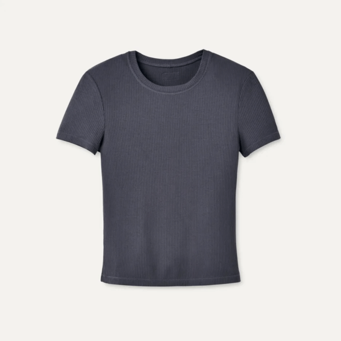 Miriam Baby Tee Rib