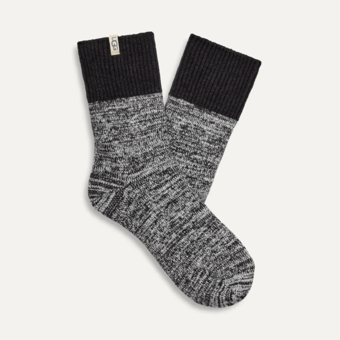 Rib Knit Slouchy Quarter