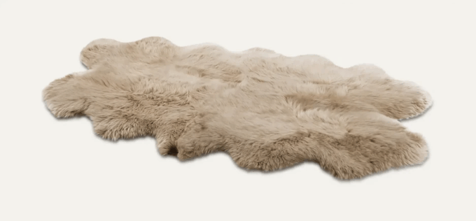 Sheepskin Area Rug Quatro