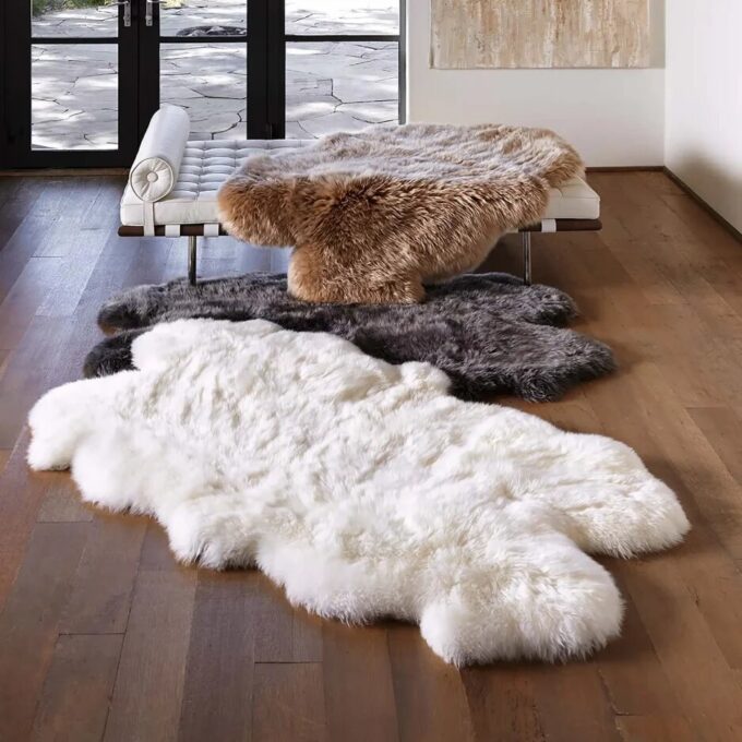 Sheepskin Area Rug Quatro